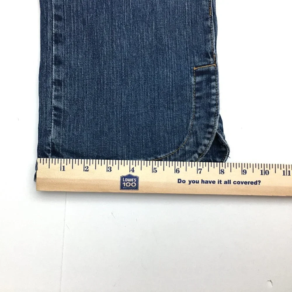 Gap Women's Jeans Cropped Bootcut Medium Wash size 8 length 24